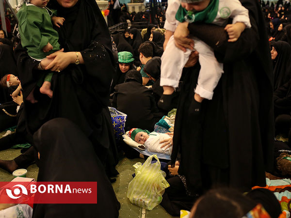 مراسم شیرخوارگان حسینی در مصلی تهران