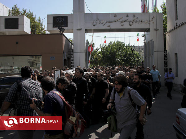 تشییع پیکر مهدی شادمانی