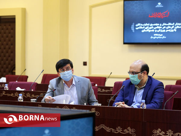 دیدار استاندار و نمایندگان کرمان در مجلس شورای اسلامی با وزیر ورزش و جوانان