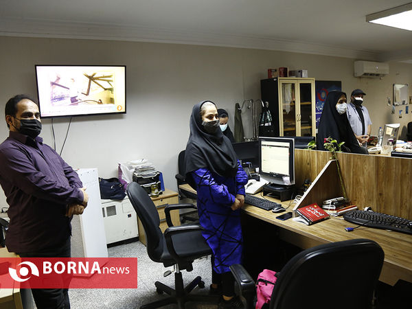 حضور معاون وزیر ورزش و جوانان در خبرگزاری برنا