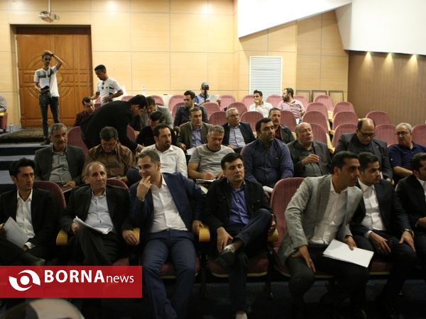 مراسم قرعه کشی لیگ دسته اول فوتبال ایران