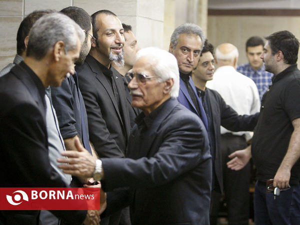 مراسم ختم عطاالله بهمنش
