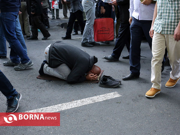 نماز عید سعید فطر - حوالی دانشگاه تهران