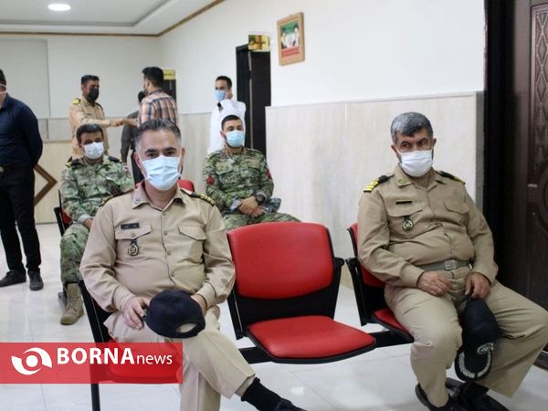 واکسیناسیون کرونا پرسنل وظیفه نیروی دریایی شمال کشور