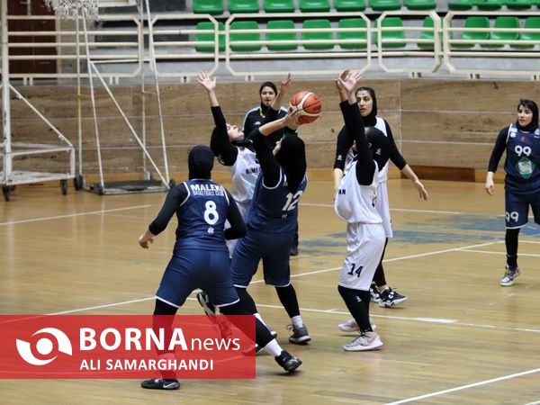 فینال چهارمین دوره لیگ بسکتبال بانوان گیلان