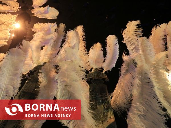 عزاداری شب هشتم محرم در ساری