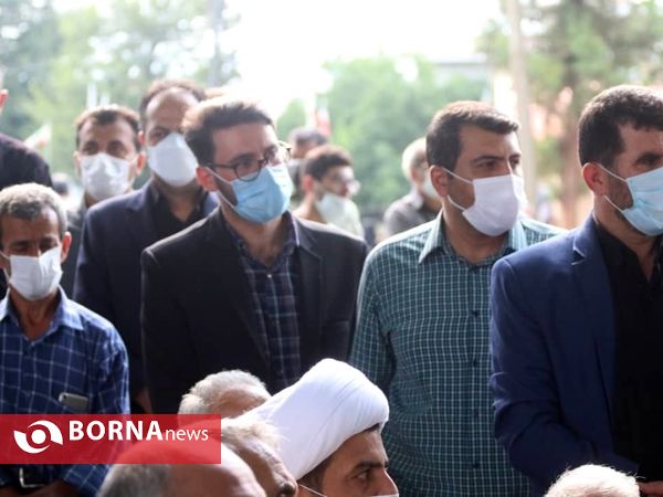 مراسم سومین روز شهادت سرگرد امید چای پز