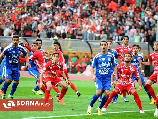 دیدار تیم های پرسپولیس تهران - استقلال تهران