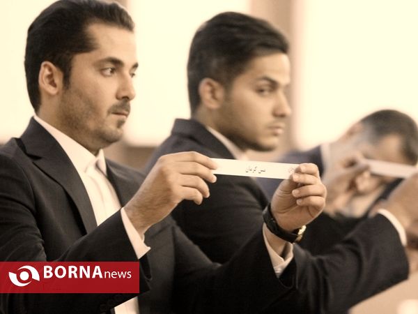مراسم قرعه کشی لیگ دسته اول فوتبال ایران