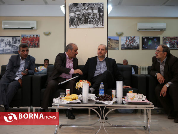 بازدید معاون وزیر ورزش و جوانان  از اردوی تیم ملی دوچرخه سواری
