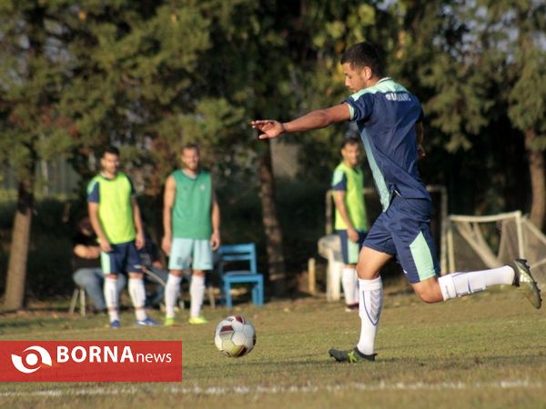 تمرینات تیم فوتبال ملوان بندرانزلی