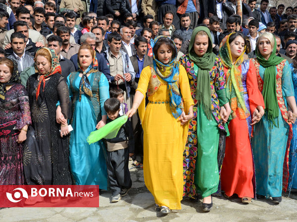 جشن نوروز در روستای شیان سنندج