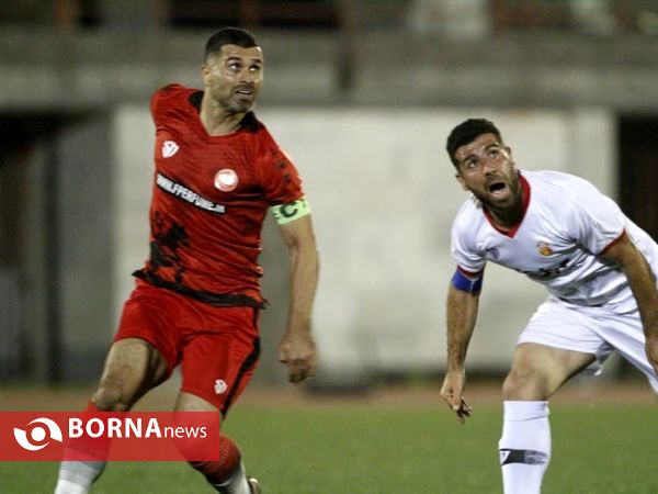 دیدار تیم های فوتبال سپیدرود رشت _ اسپاد تهران