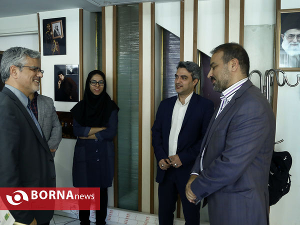 بازدید نماینده مردم تهران در مجلس از تحریریه خبرگزاری برنا