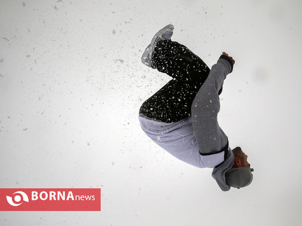 پارکور در برف