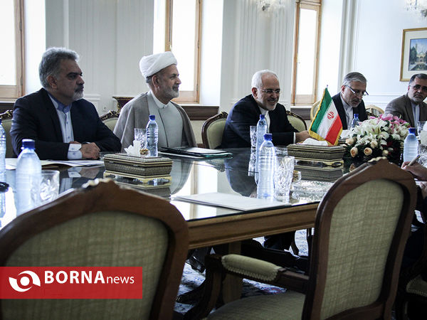 دیدار ظریف و بن علوی وزیر خارجه عمان