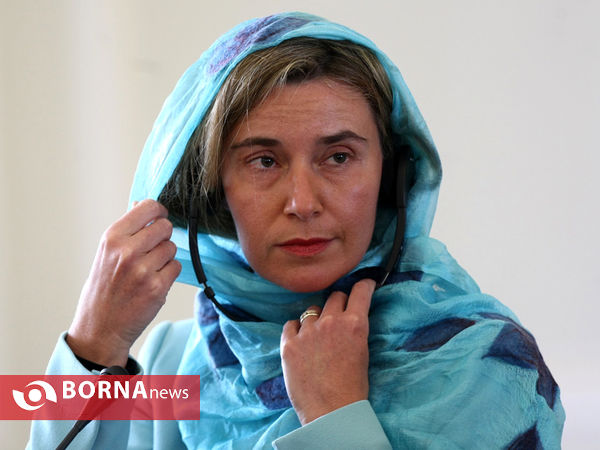 دیدار محمد جواد ظریف و فدریکا موگرینی