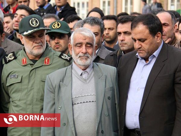 تشییع پیکر پاک و مطهر شهدای مدافع حرم در ارومیه