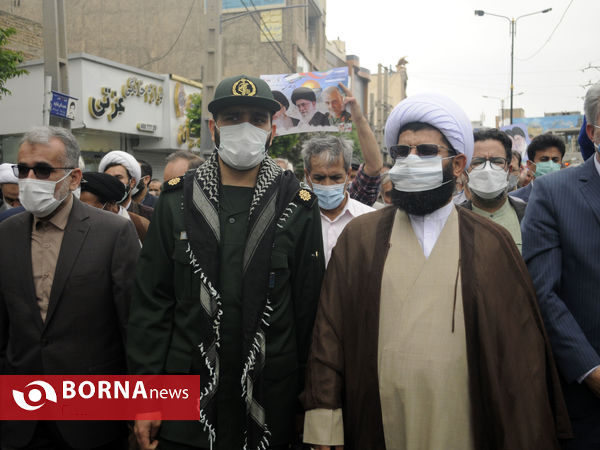 راهپیمایی روز قدس- شهرستان قدس