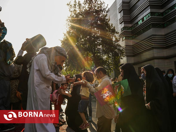 مهمانی ۱۰ کیلومتری به مناسبت عید غدیر