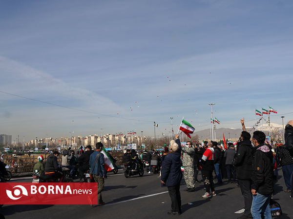 راهپیمایی روز ۲۲ بهمن - تهران ( ۴ )