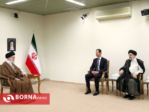 دیدار بشار اسد با رهبر انقلاب