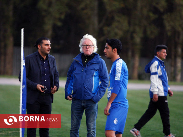 تمرینات تیم فوتبال استقلال تهران