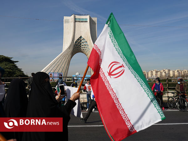 راهپیمایی روز ۲۲ بهمن - تهران ( ۴ )