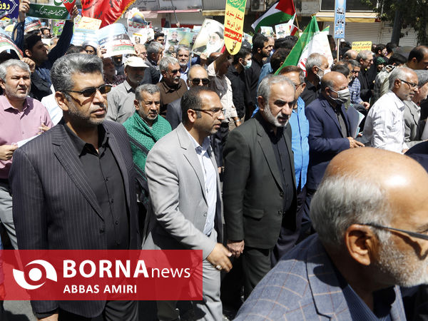 راهپیمایی روز جهانی قدس - شیراز