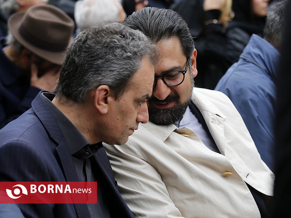 تشییع پیکر مرحوم جمشید مشایخی