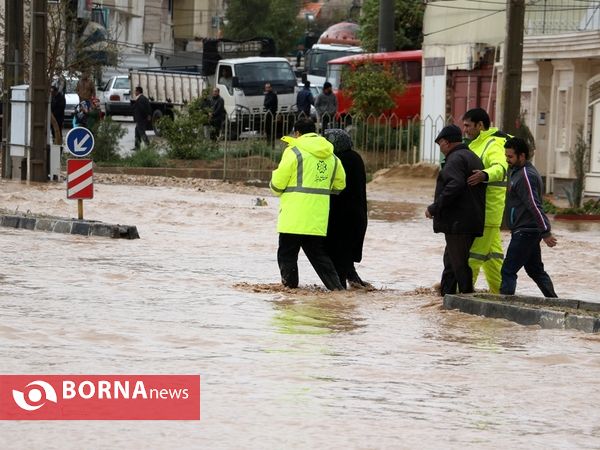 دومین روز سیلاب و آبگرفتگی در شیراز