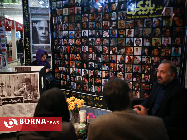در حاشیه روز پنجم نمایشگاه مطبوعات