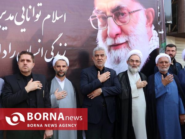 اجتماع عزاداران رضوی در رشت