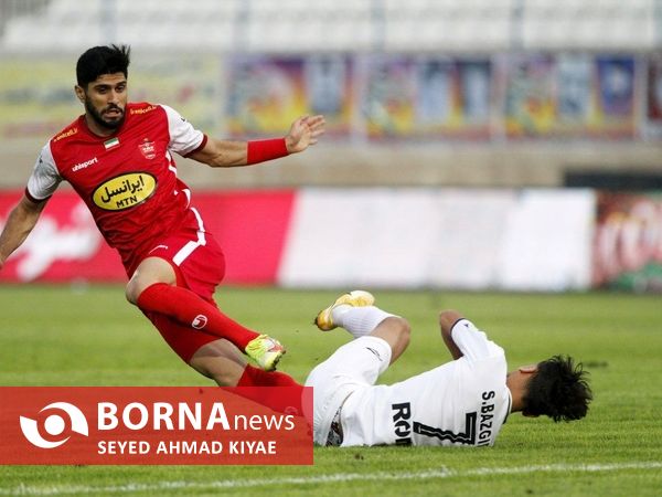 در حاشیه دیدار تیم های فوتبال پرسپولیس _ ملوان