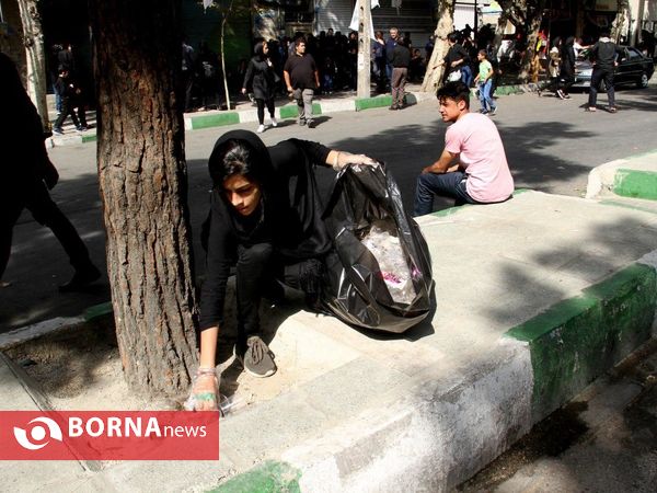 مراسم عزاداری روز عاشورا- شهریار