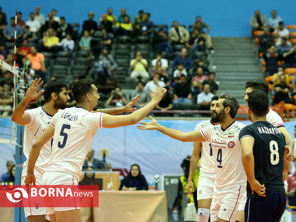 مسابقات والیبال قهرمانی آسیا ، ایران - چین تایپه
