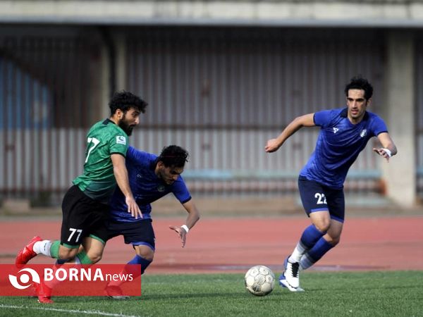 دیدار تیم های فوتبال گوهررود رشت  _ پارس بندر کیاشهر