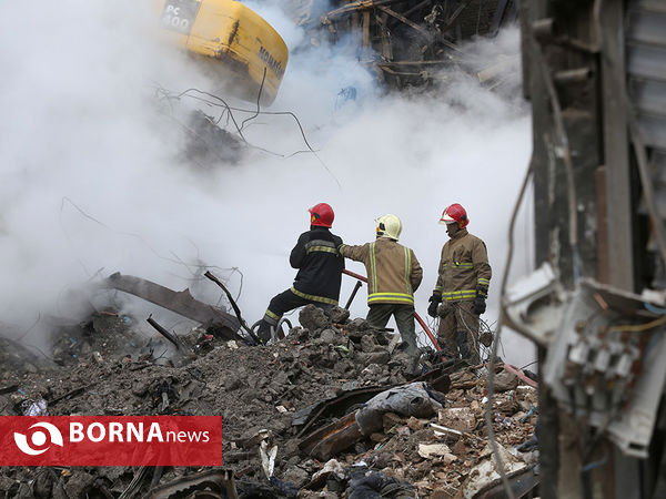 سومین روز حادثه پلاسکو-2