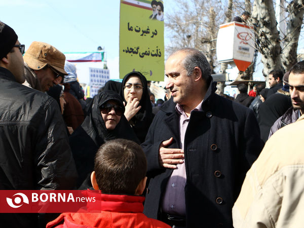 راهپیمایی روز 22 بهمن در تهران-4