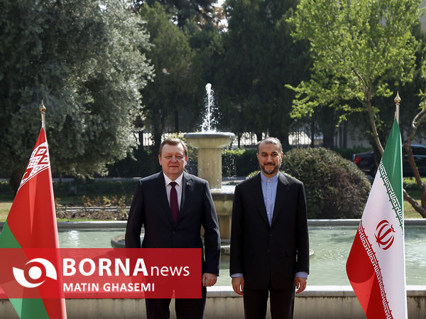 دیدار وزرا خارجه ایران و بلاروس