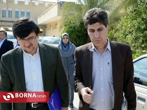 روسای فدراسیون‌ها ورزشی در نقاط صفر مرزی قصرشیرین