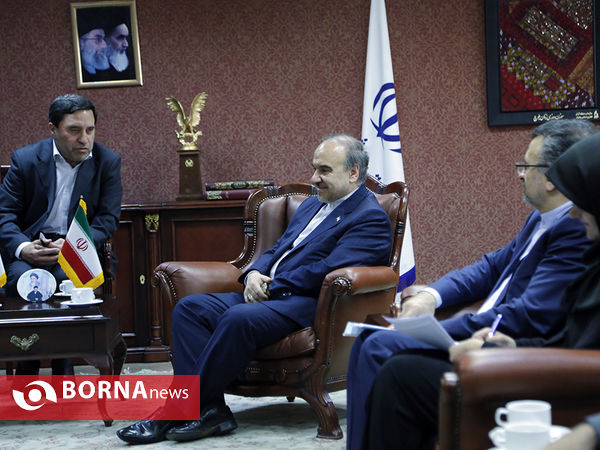 دیدار دکتر سلطانی فر با عبطان وزیر ورزش و جوانان عراق