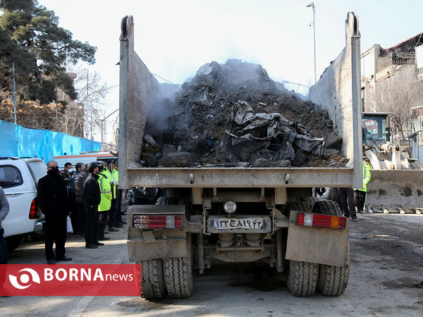 هفتمین روز حادثه پلاسکو