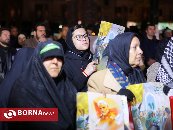 شام غریبان سردار شهید سپهبد قاسم سلیمانی