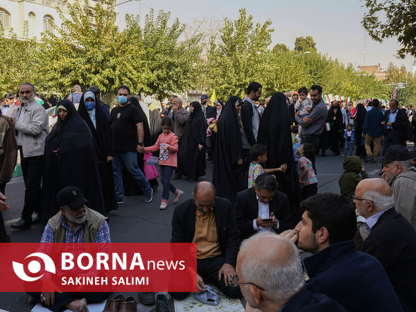 راهپیمایی ۱۳ آبان - تهران (۲)