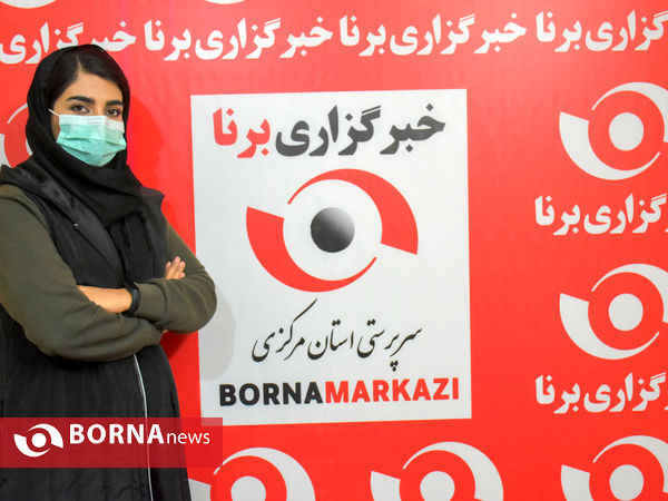 حضور  کادر فنی و بازیکنان تیم بسکتبال بانوان آینده سازان اراک در دفتر خبرگزاری برنا