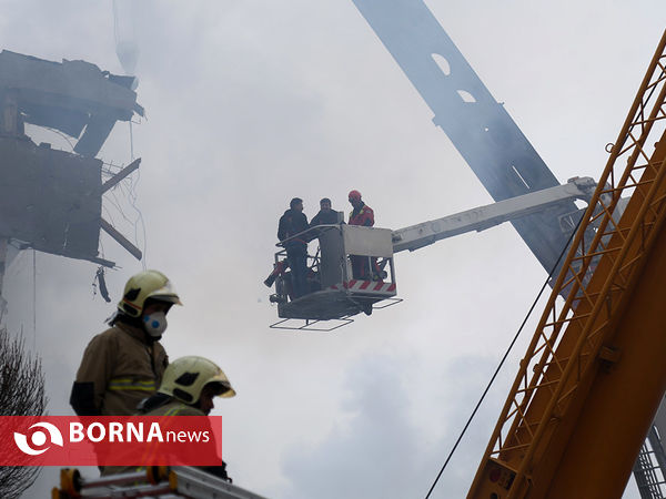 سومین روز حادثه پلاسکو-2