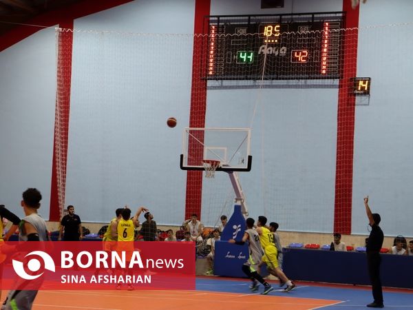 مسابقات بسکتبال قهرمانی نوجوانان استان آذربایجان‌غربی