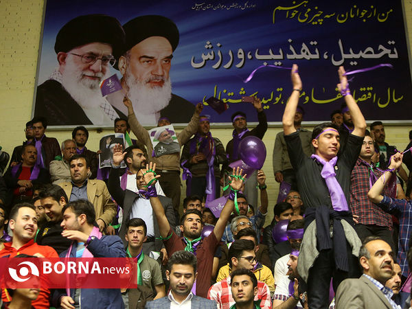 دکتر روحانی در جمع مردم اردبیل