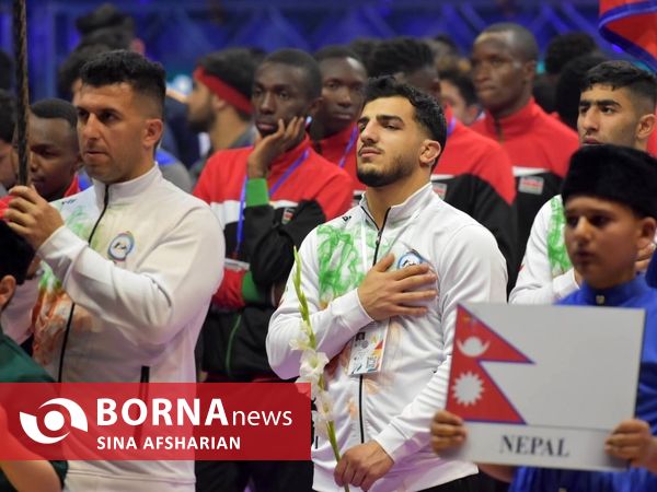 افتتاحیه مسابقات کبدی قهرمانی جوانان جهان